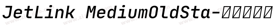 JetLink MediumOldSta字体转换